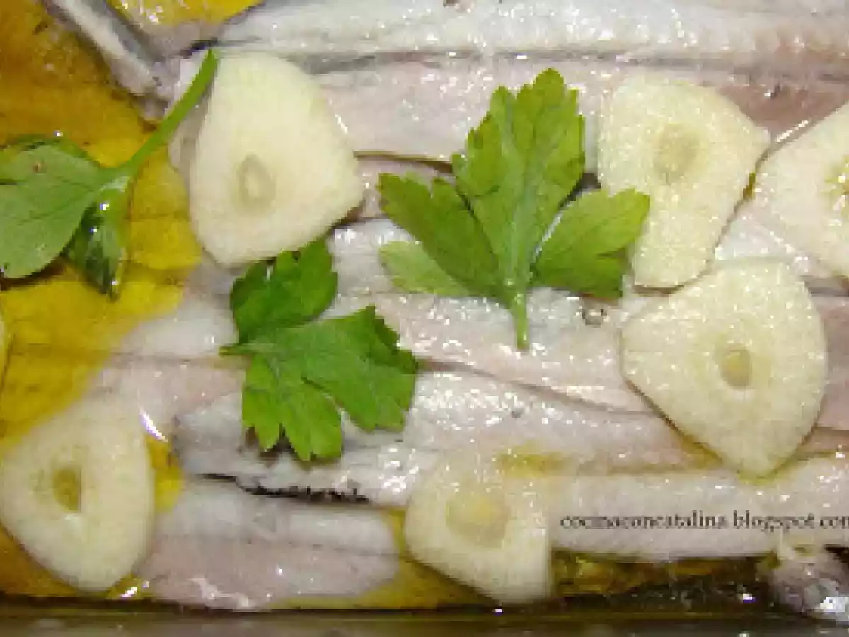 BoqueRones en VinagRe. Receta de mi abuela