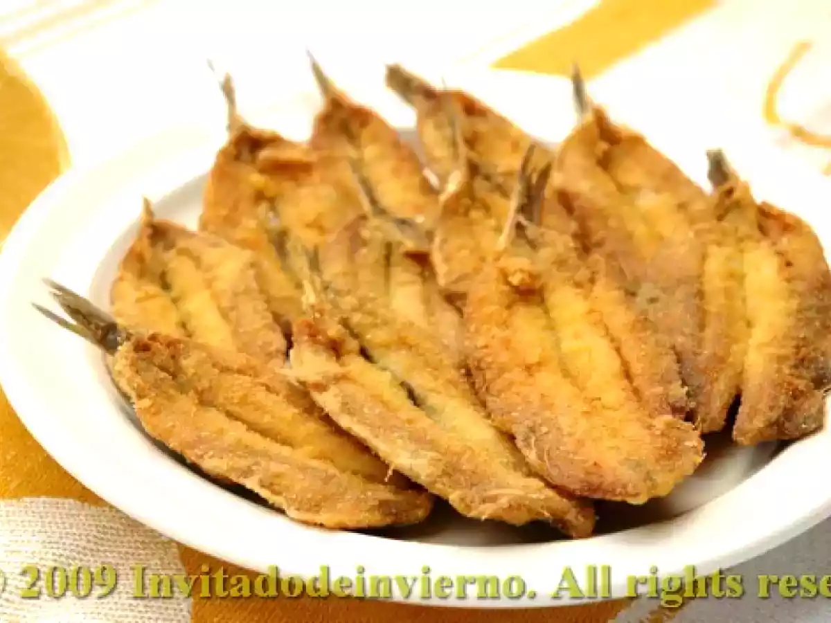 Boquerones fritos