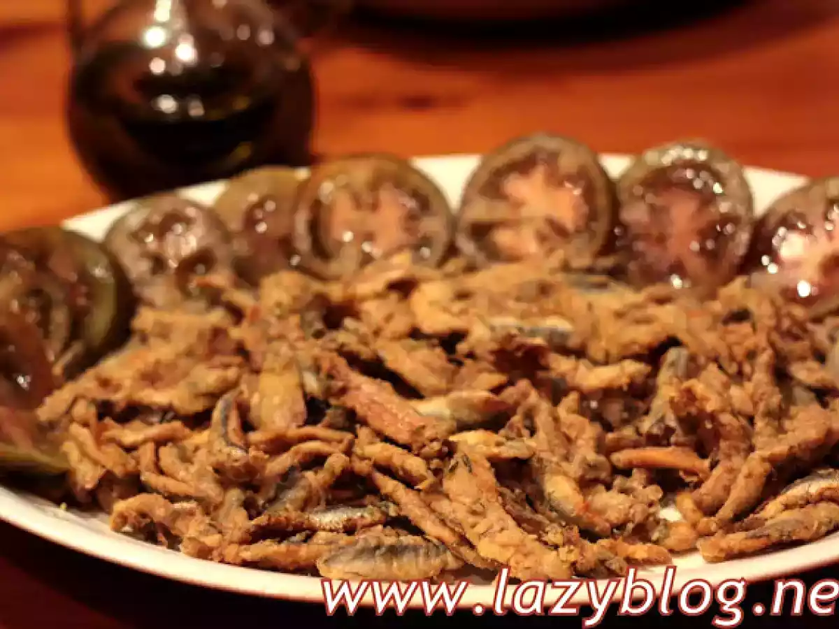 Boquerones fritos en adobo