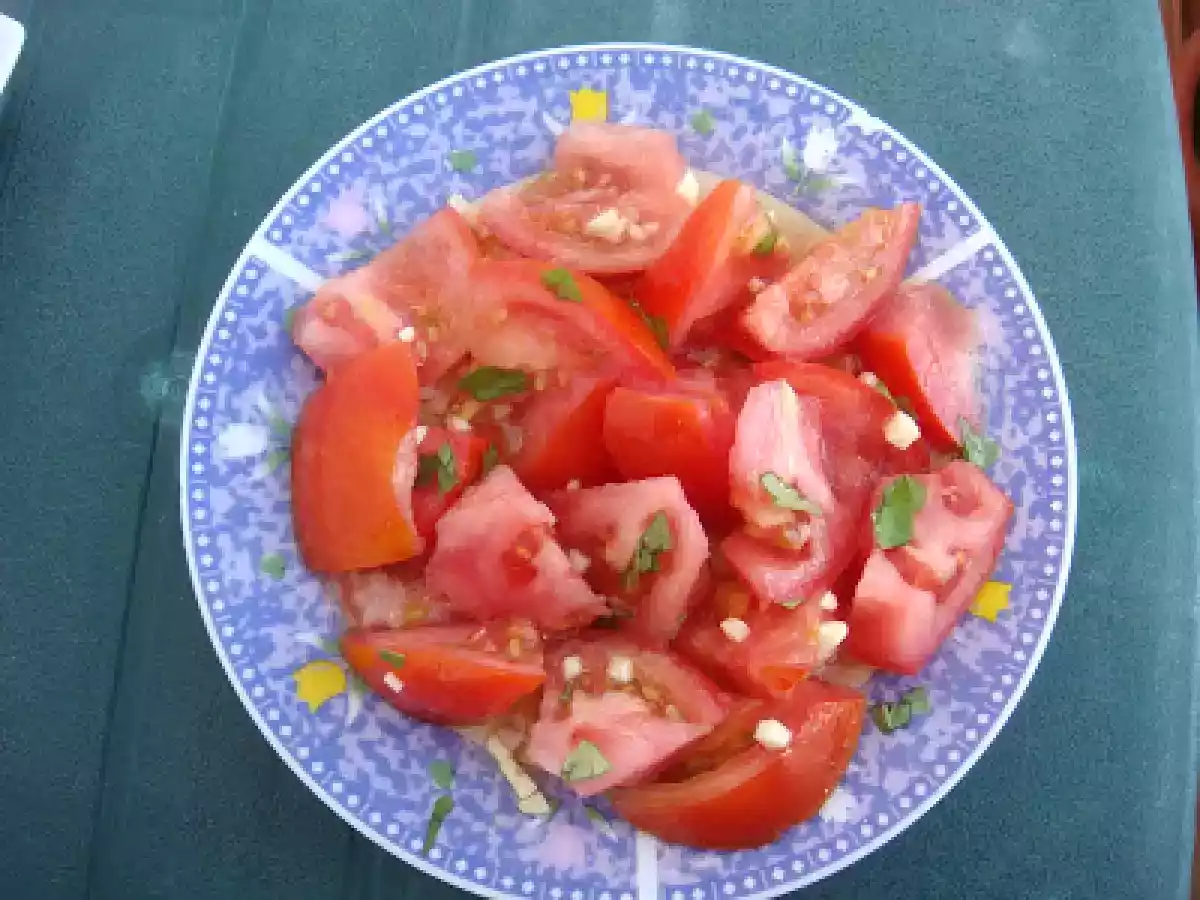 Boquerones Vitorianos con Ensalada de Pimientos y Tomate Picado - foto 4