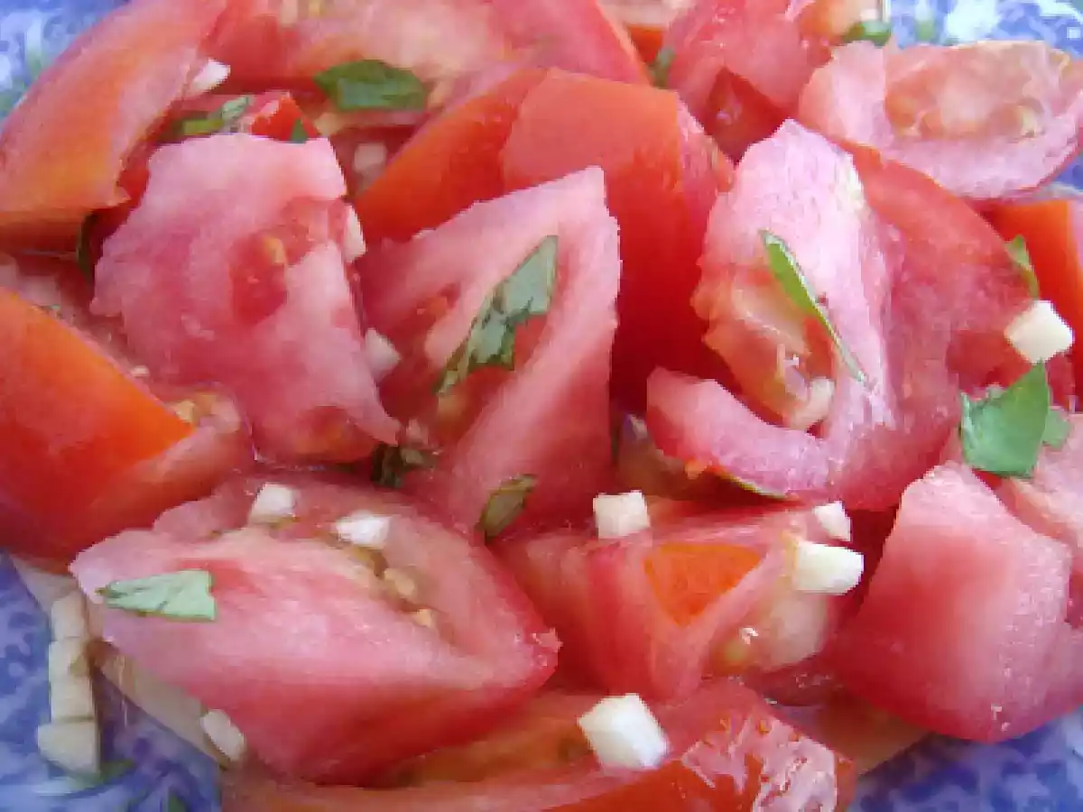 Boquerones Vitorianos con Ensalada de Pimientos y Tomate Picado - foto 5