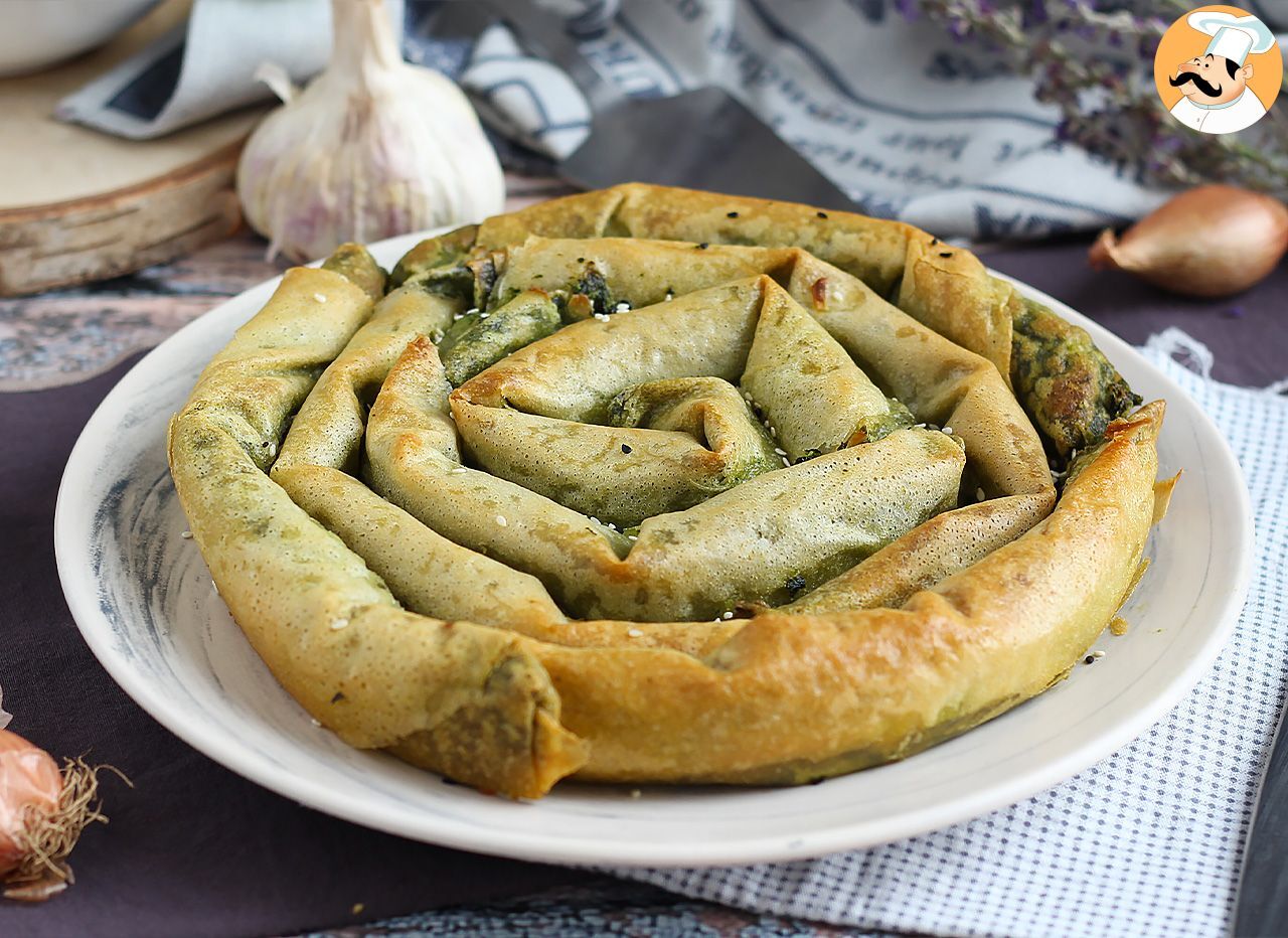 Borek, empanada turca de espinacas y queso - Receta Petitchef