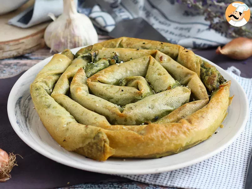 Borek, empanada turca de espinacas y queso, foto 1