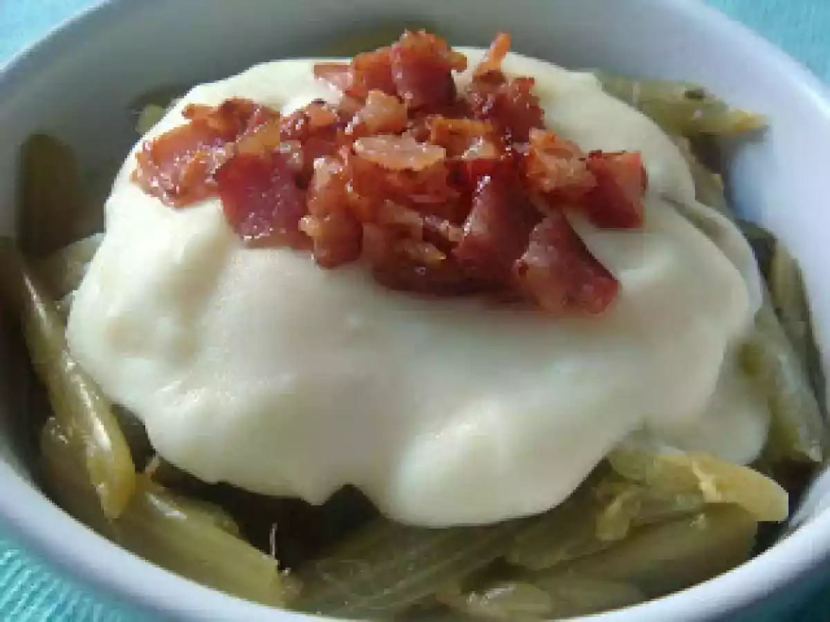 Borraja con Puré de Patata