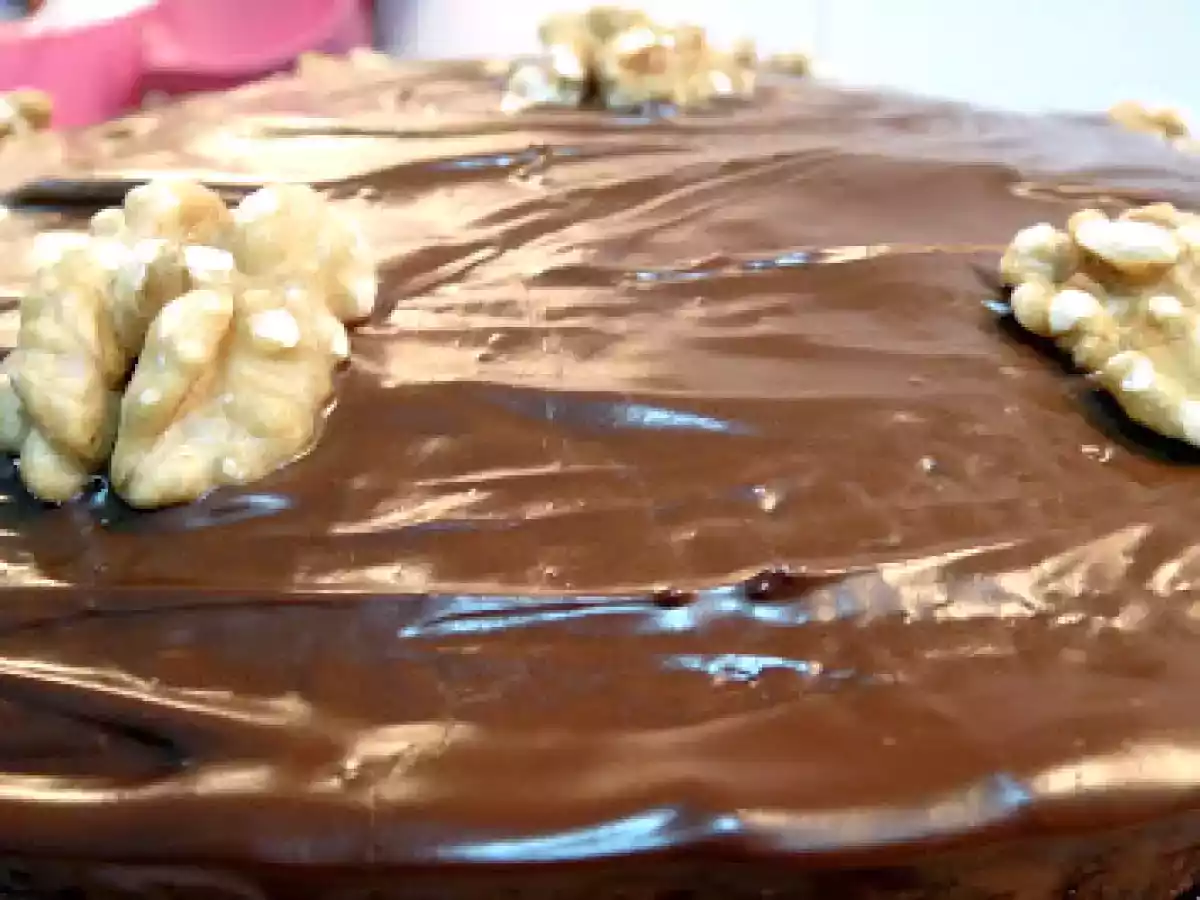 Boston cream pie o tarta de crema y chocolate - foto 2