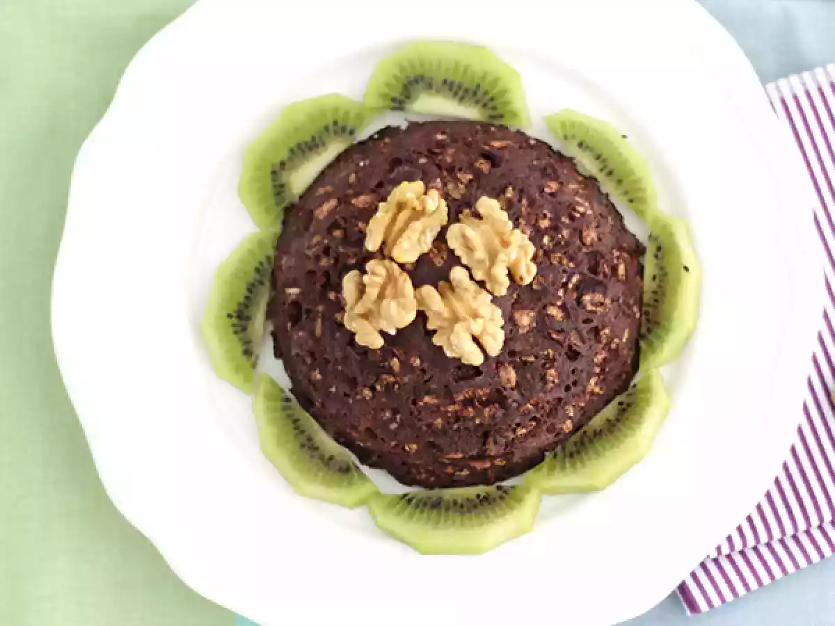 Bowl Cake de plátano y cacao - foto 2