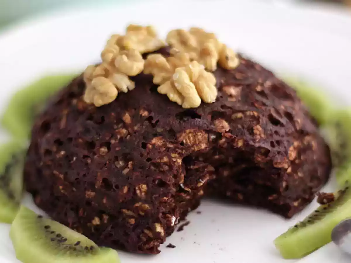 Bowl Cake de plátano y cacao - foto 3