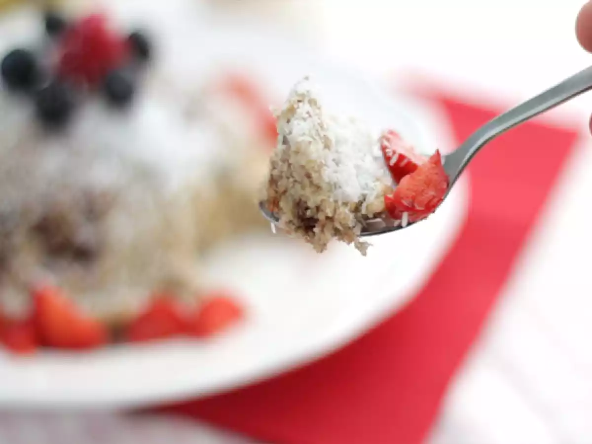 Bowl Cake de plátano y coco - foto 3