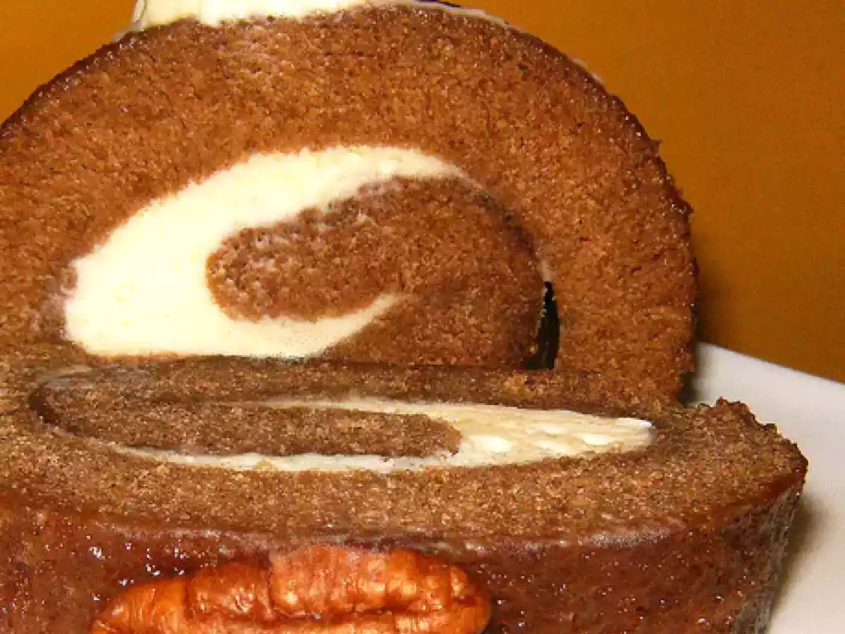 Brazo de gitano de chocolate