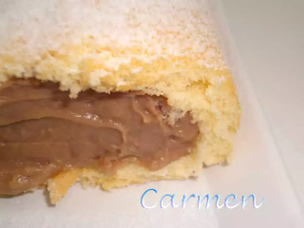 Brazo de gitano relleno de moka - foto 2