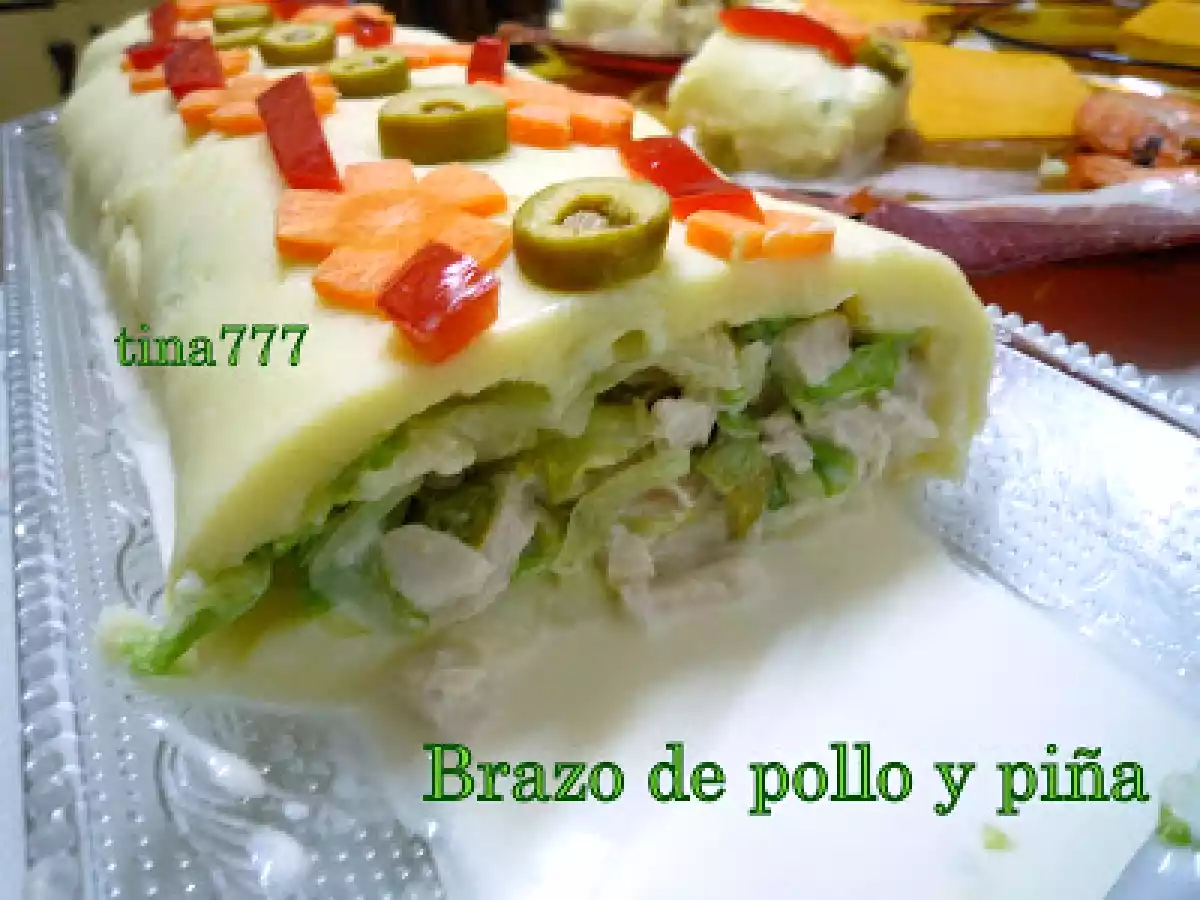 Brazo de pollo y piña - foto 2