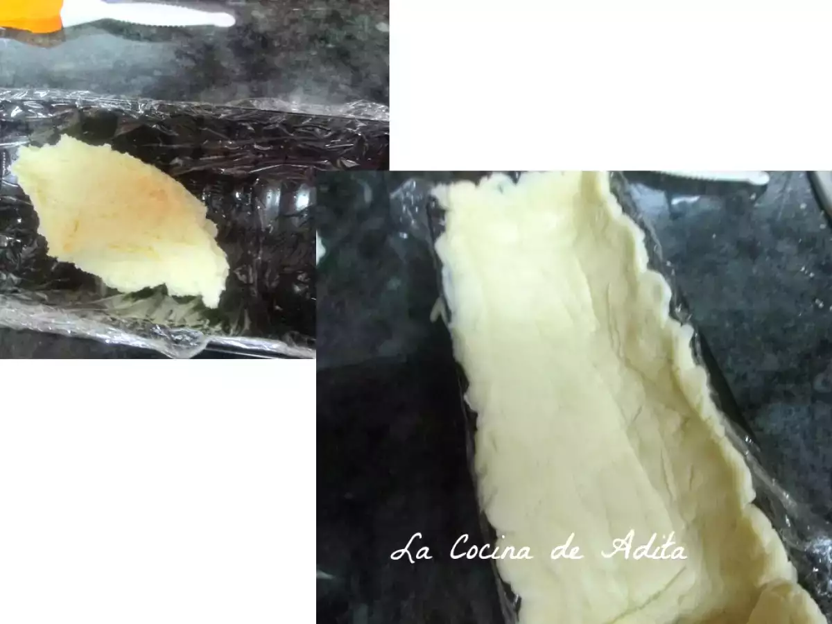 Brazo de puré de patatas, relleno de mariscos - foto 2