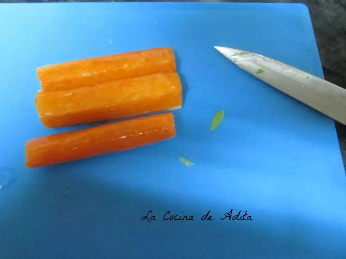 Brazo de puré de patatas, relleno de mariscos - foto 4