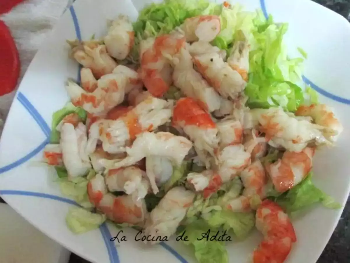 Brazo de puré de patatas, relleno de mariscos - foto 5