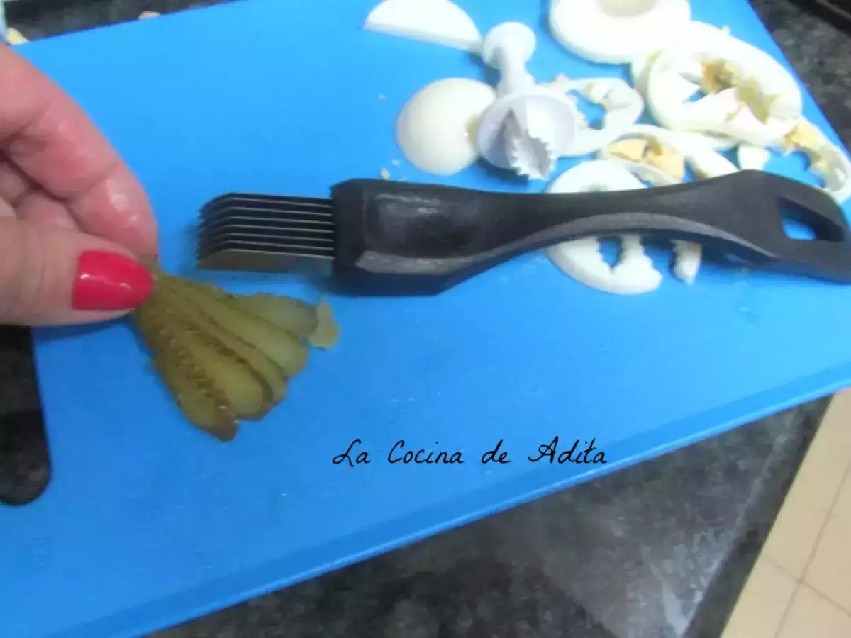 Brazo de puré de patatas, relleno de mariscos - foto 6