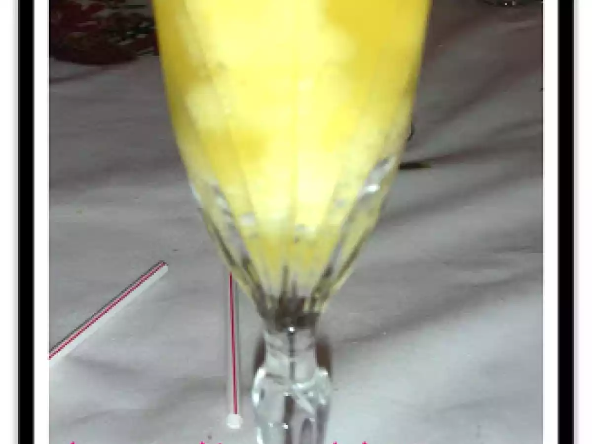 Brindemos con un sorbete de cítricos y Moscato por mi tercer aniversario