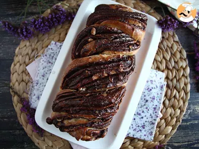 Brioche babka de chocolate y avellanas, foto 2