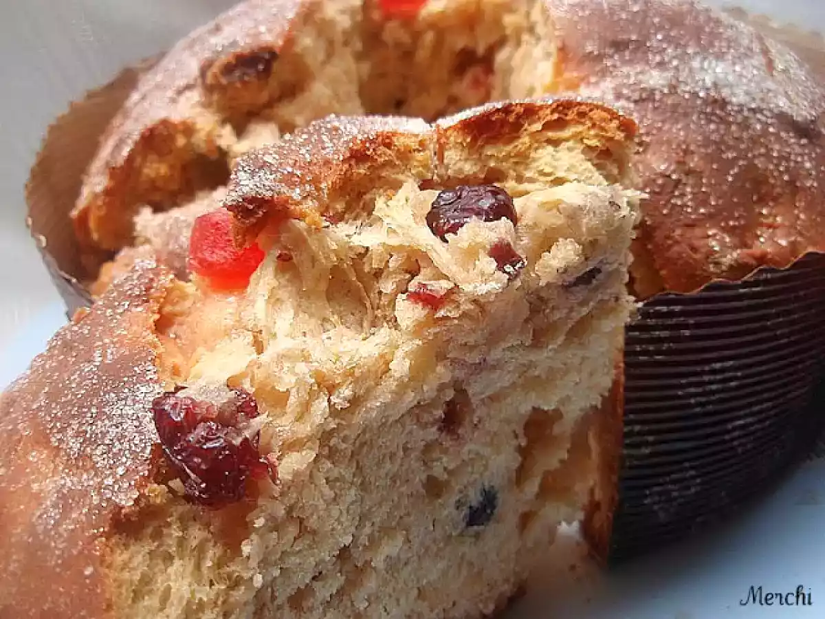 Brioche con frutas escarchadas y arándanos (amasado en panificadora) - foto 4