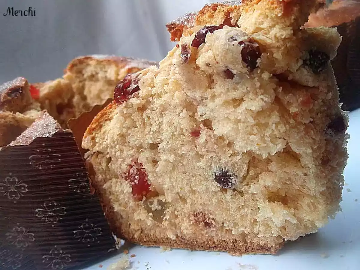 Brioche con frutas escarchadas y arándanos (amasado en panificadora) - foto 6