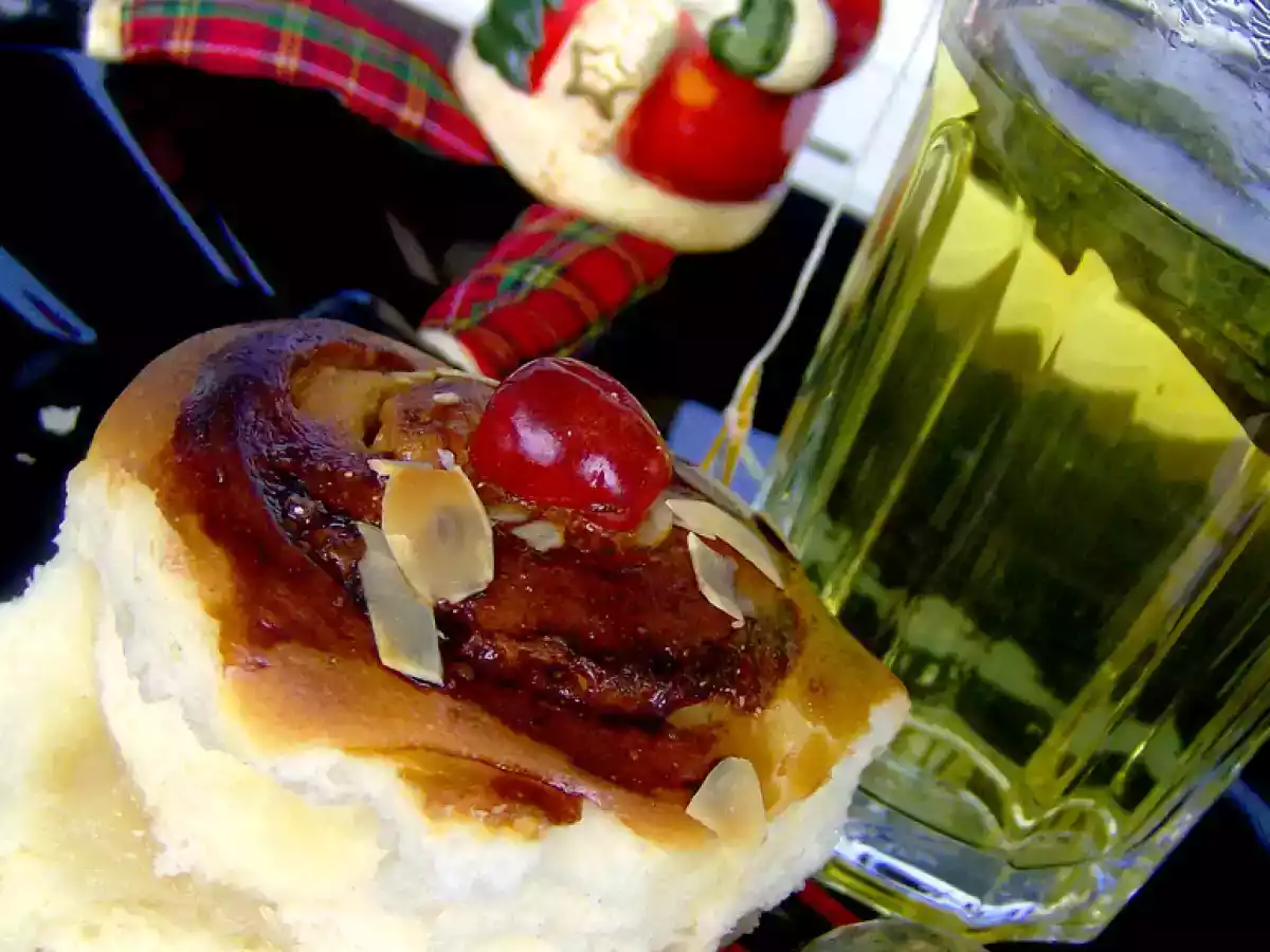 Brioche con mazapán