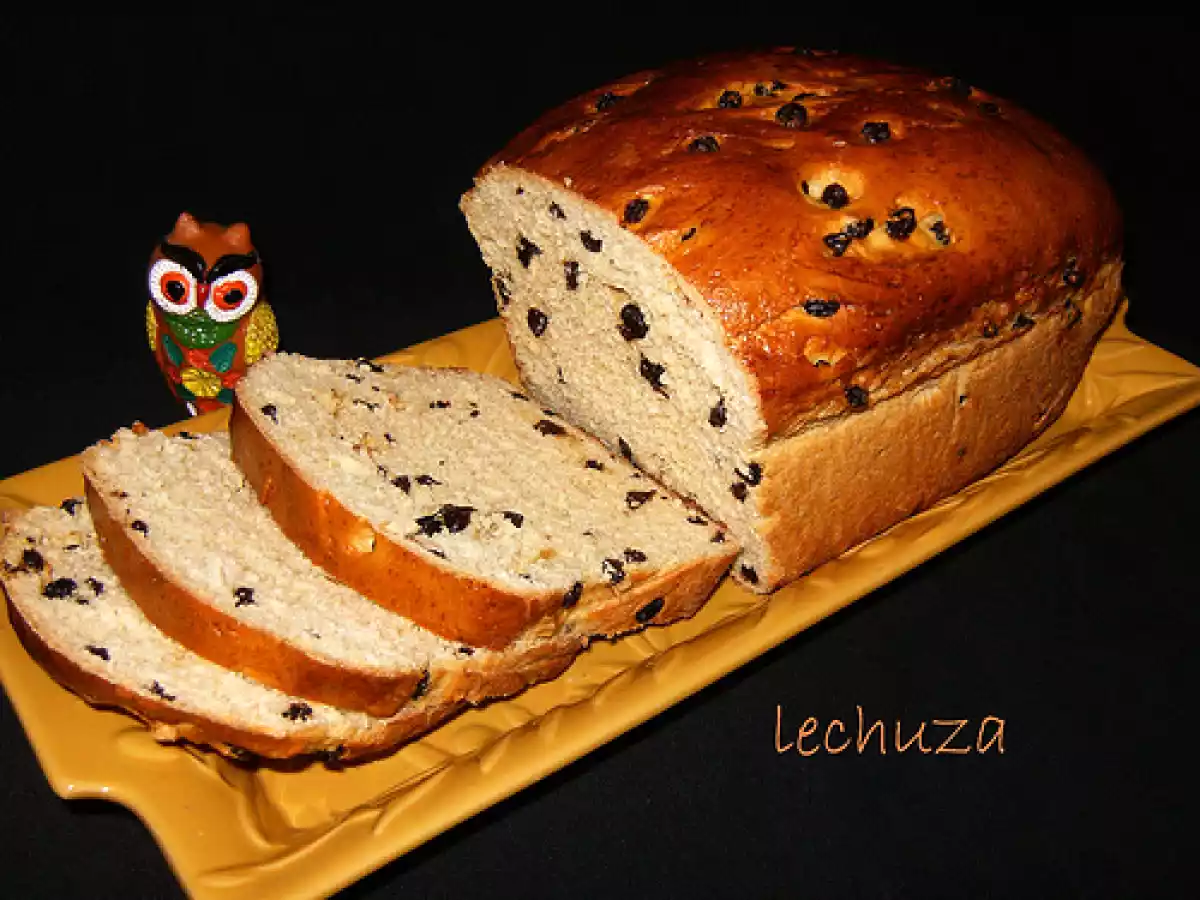 Brioche con pasas