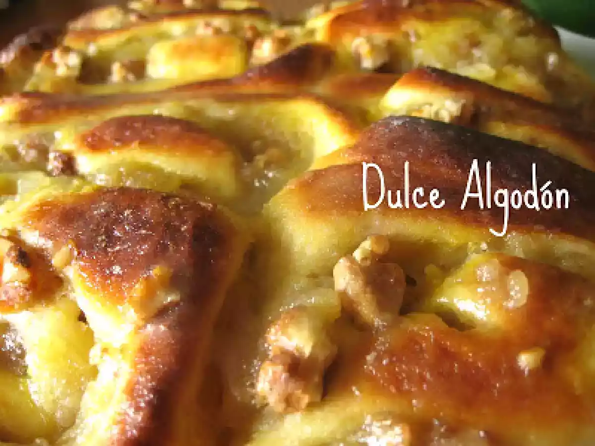 Brioche de Compota de Manzana y Nuez