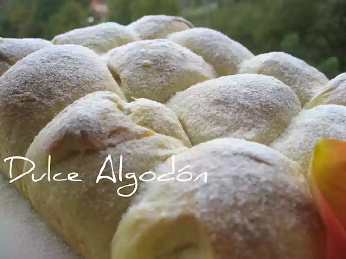 Brioche de mantequilla alemán (Buchty)