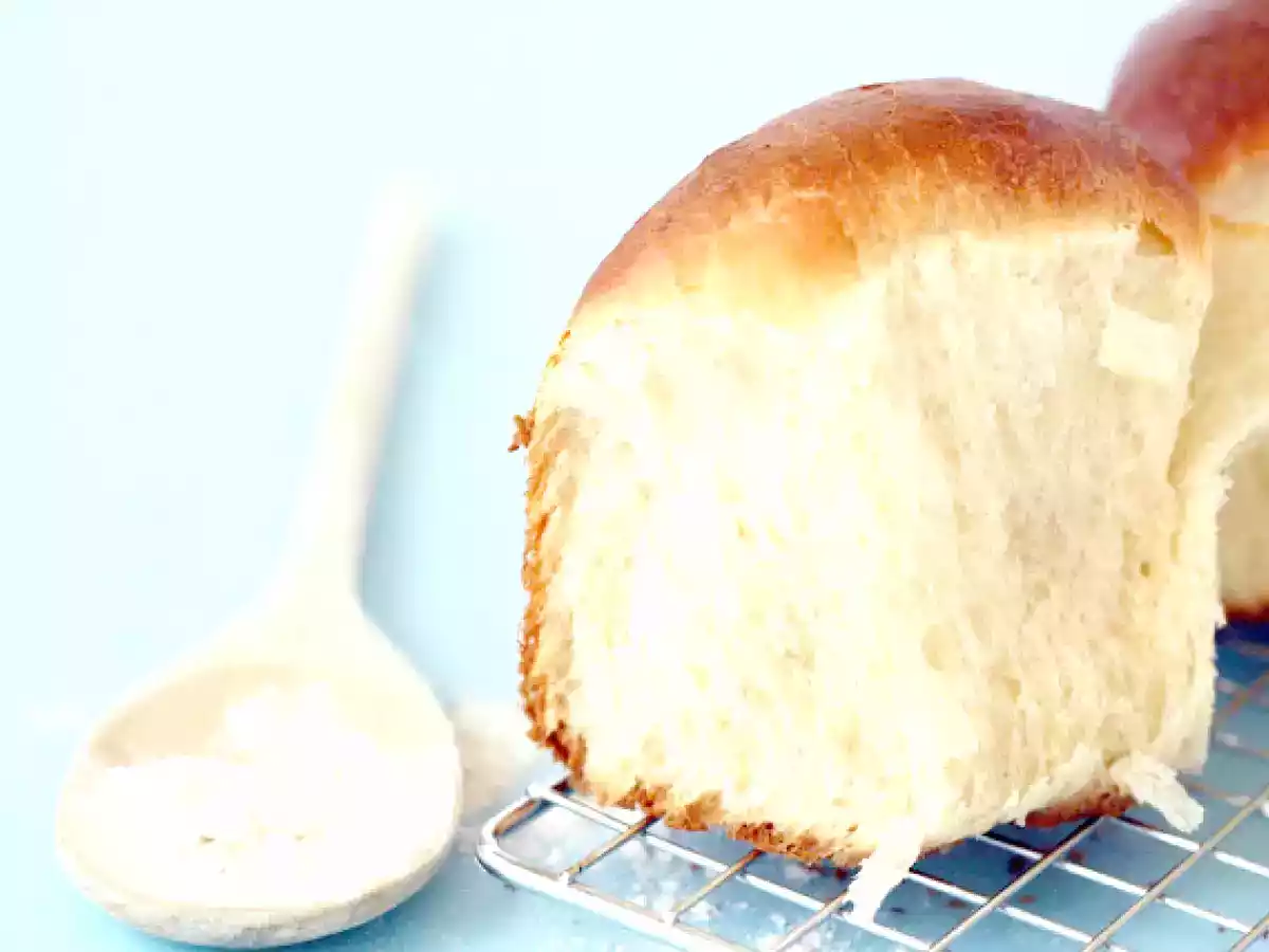 Brioche de yogur con vainilla