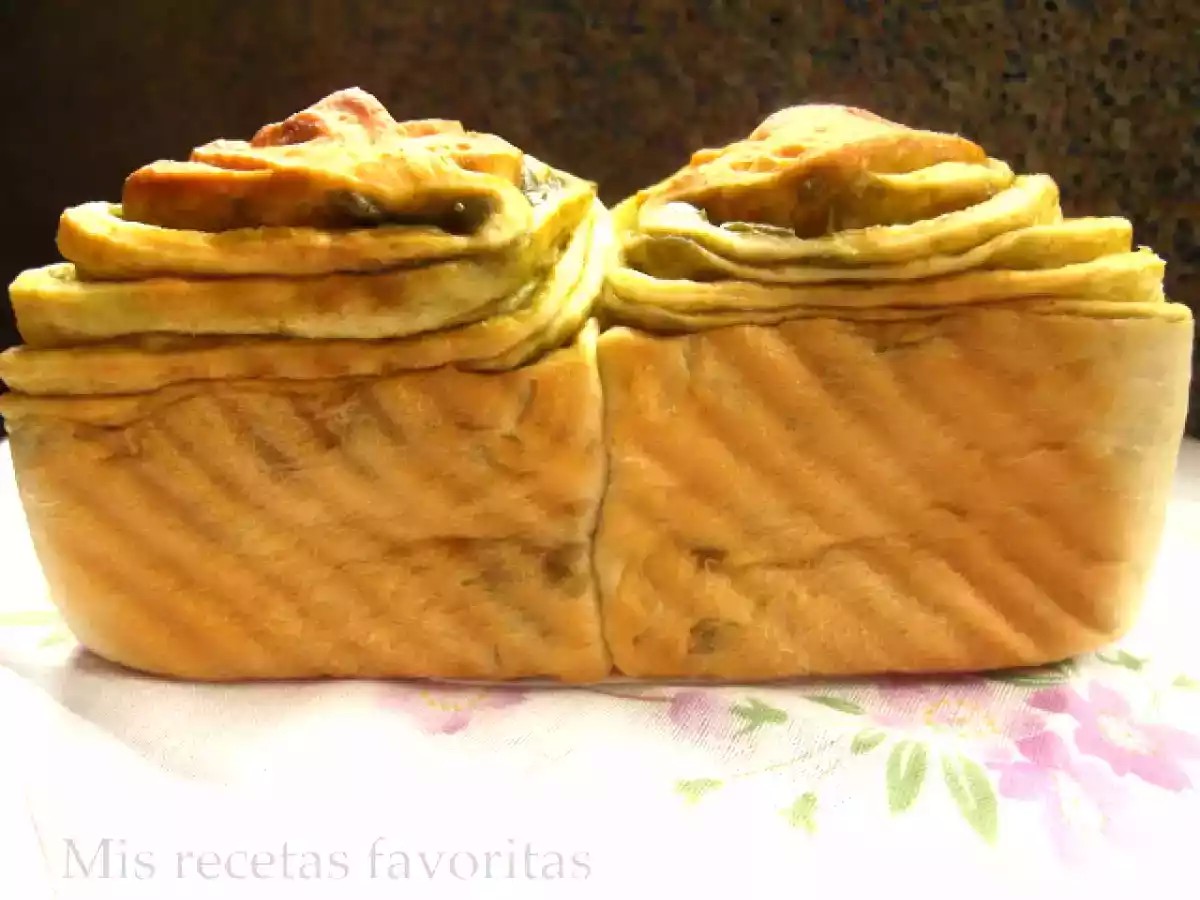 Brioche jaspeado con matcha - foto 2