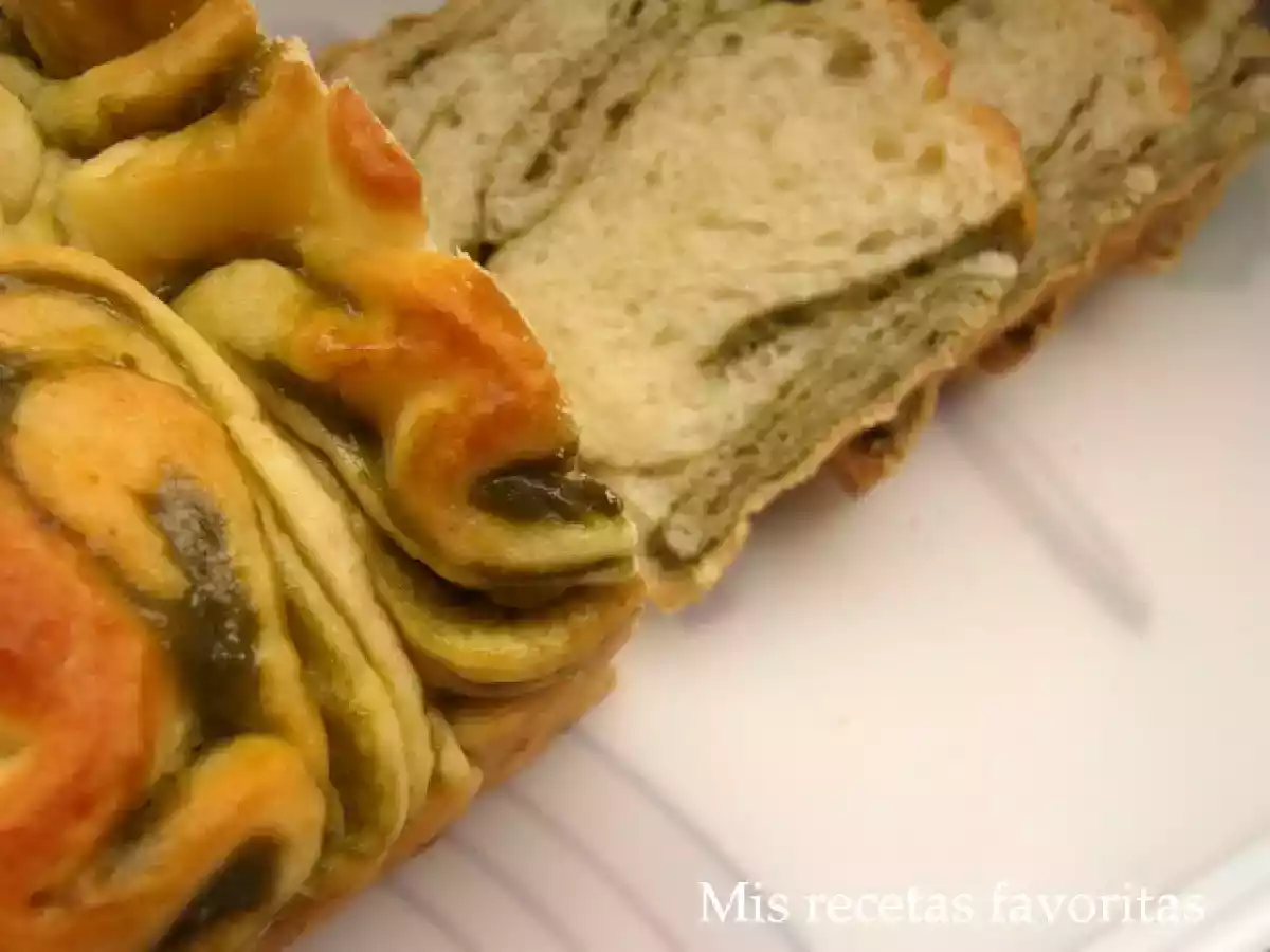 Brioche jaspeado con matcha - foto 6