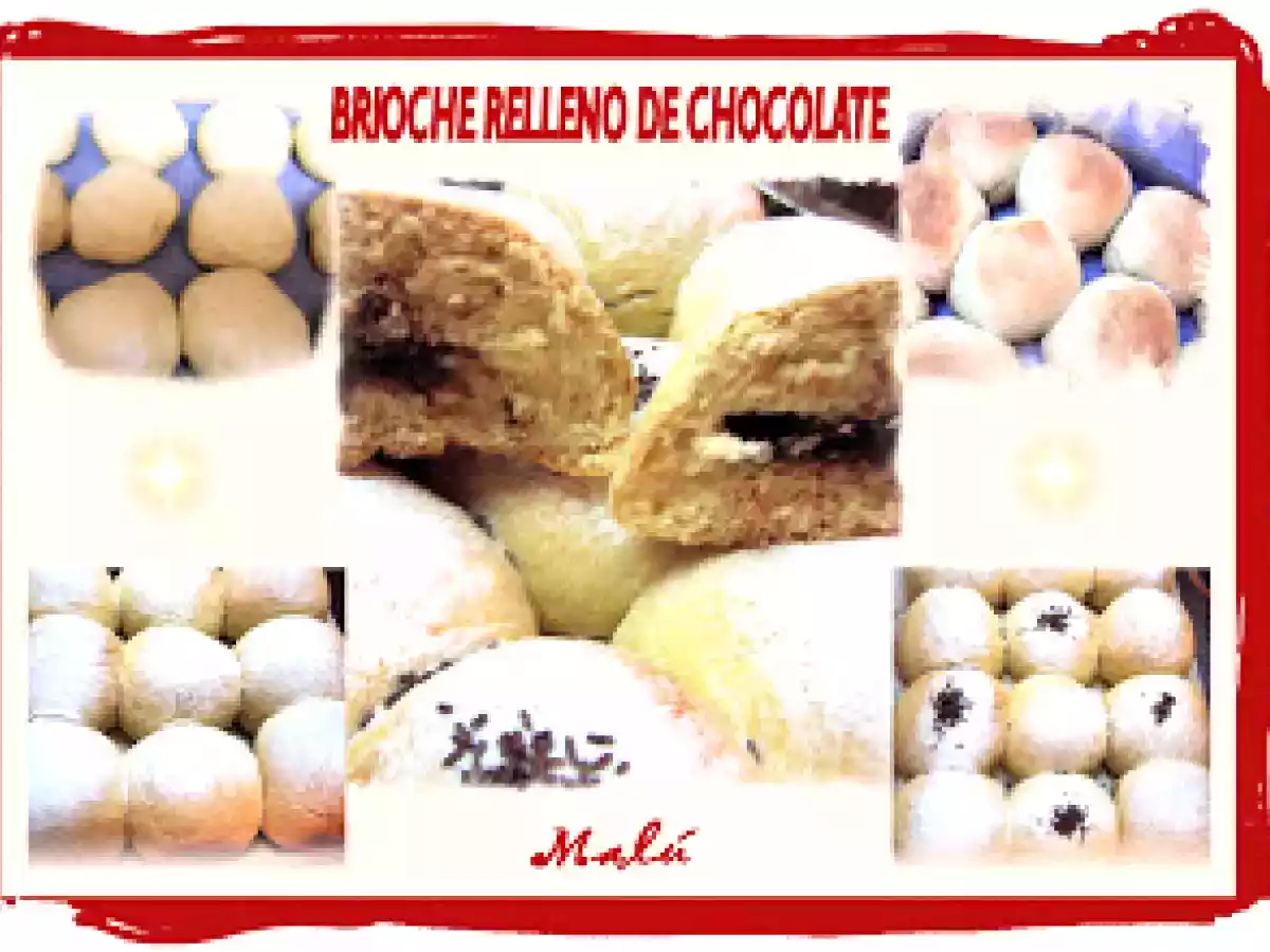 BRIOCHE RELLENO DE CHOCOLATE