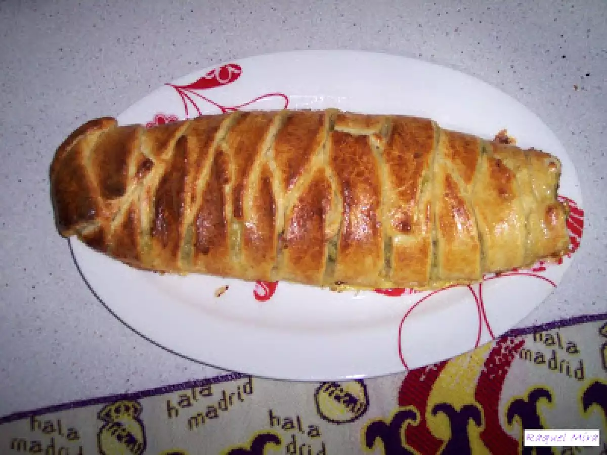 Brioche relleno de puerro y bacon - foto 2