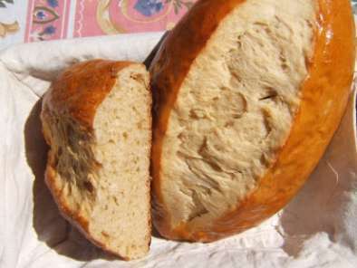 Brioche vendéenne (pan dulce de Vendée), versión sin lactosa
