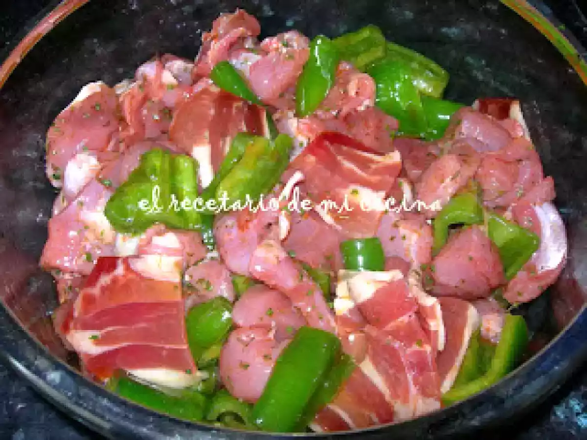 BROCHETA DE PAVO EN ADOBO - foto 2