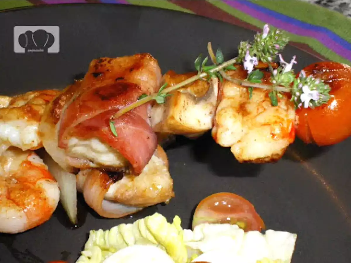 Brocheta de rape - foto 2