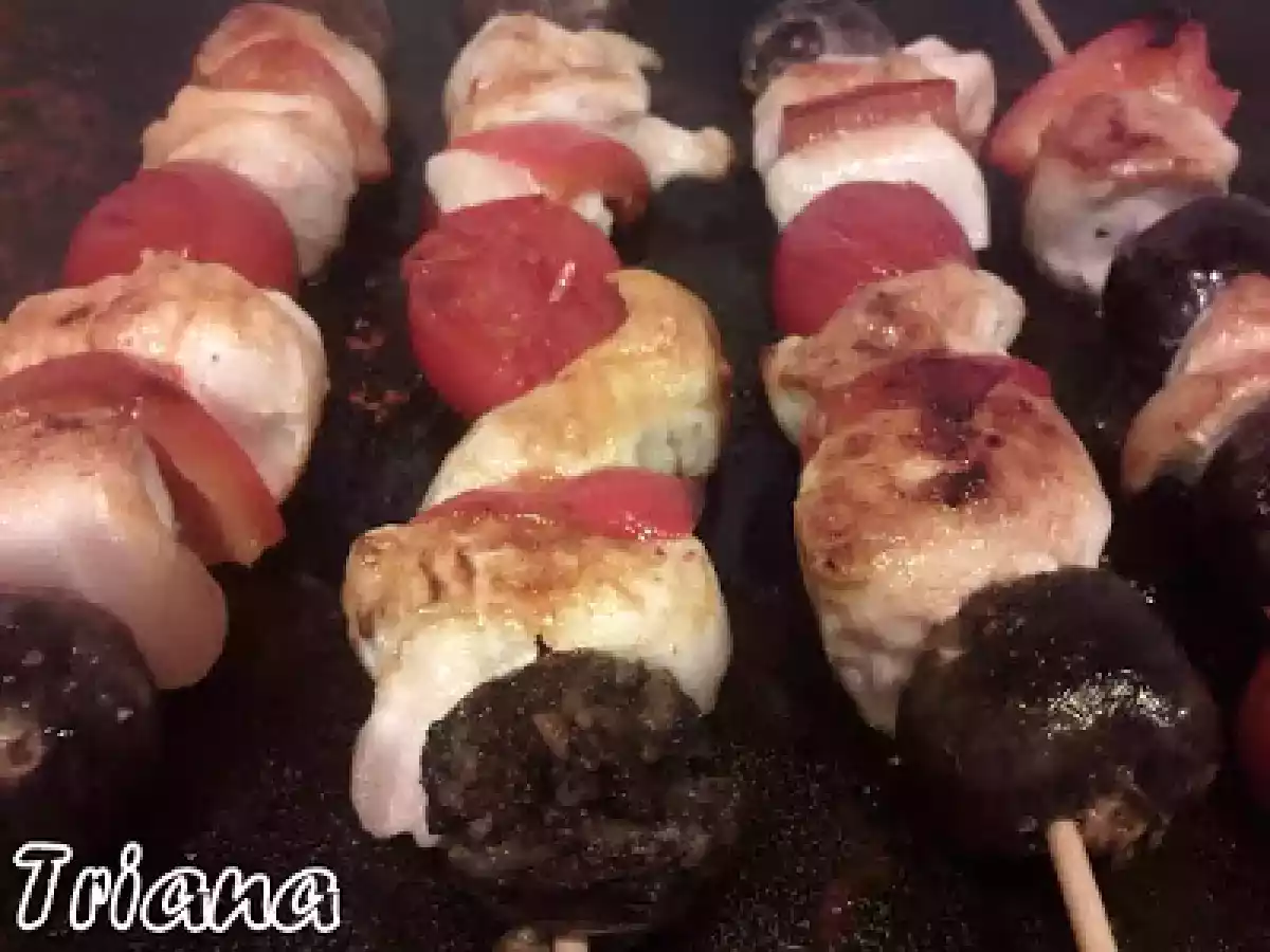 Brochetas con Delicias de morcilla Ríos - foto 2