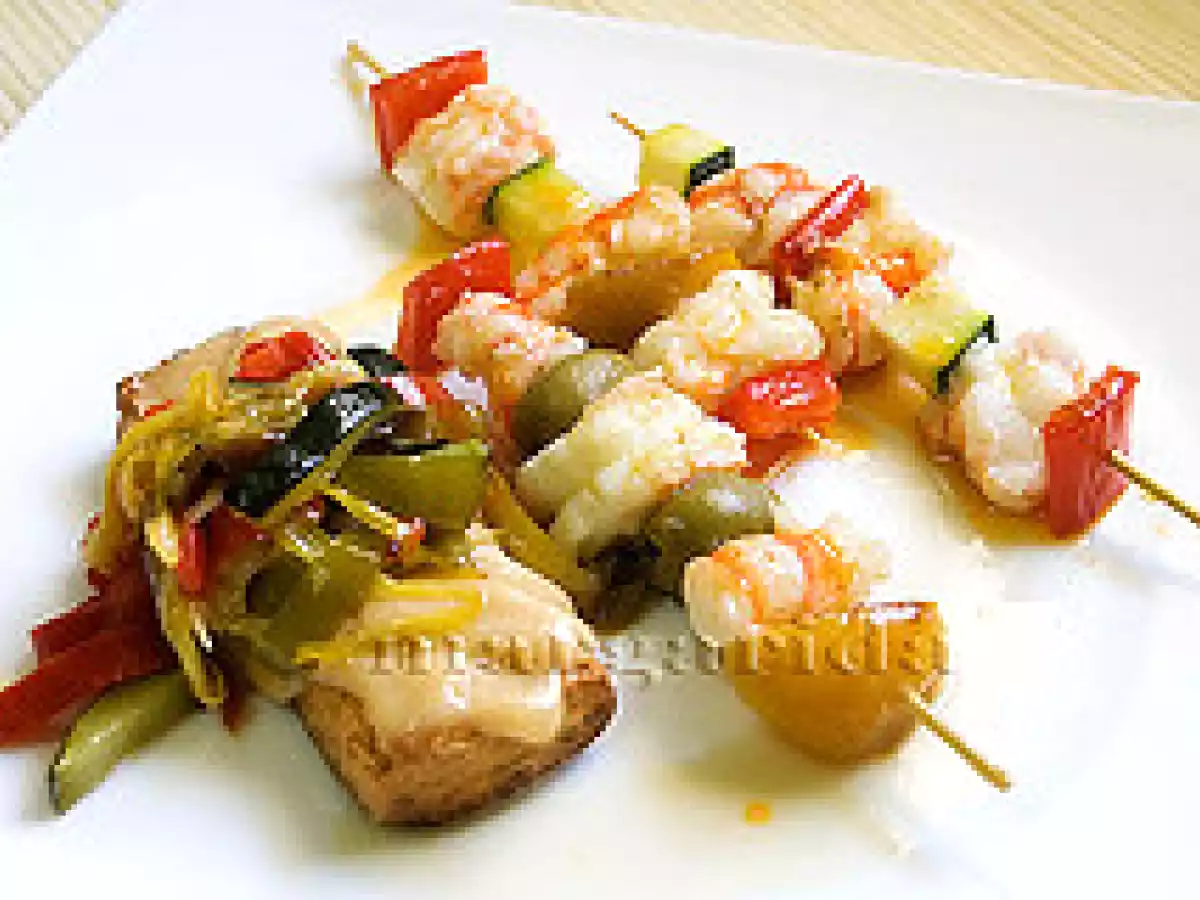 Brochetas con salsa de guayaba - foto 2