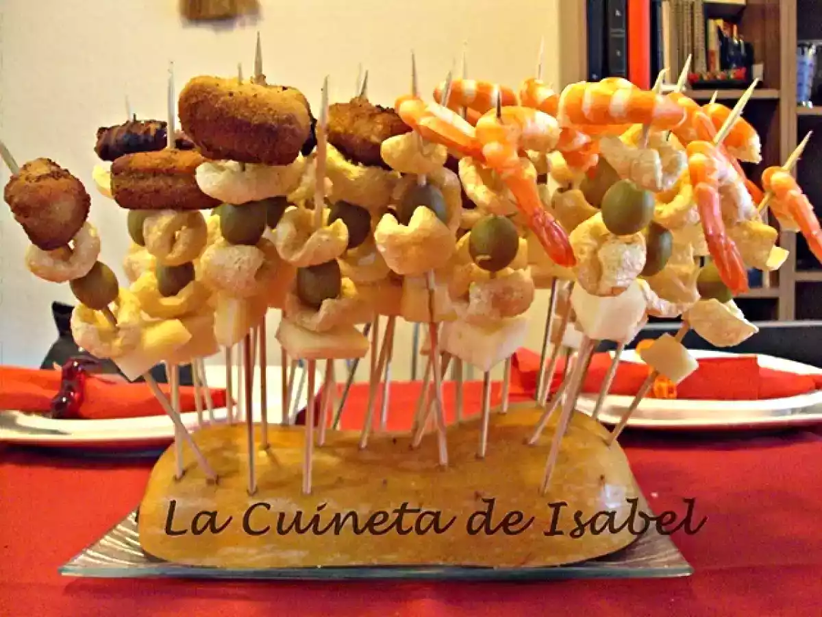 Brochetas de Aperitivo infantiles