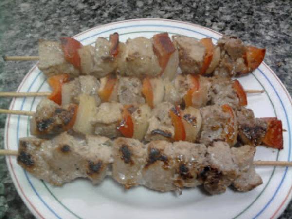 BROCHETAS DE CERDO