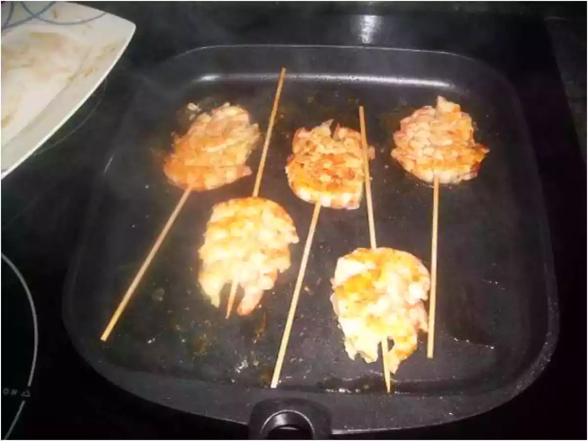 Brochetas de gambones - foto 2