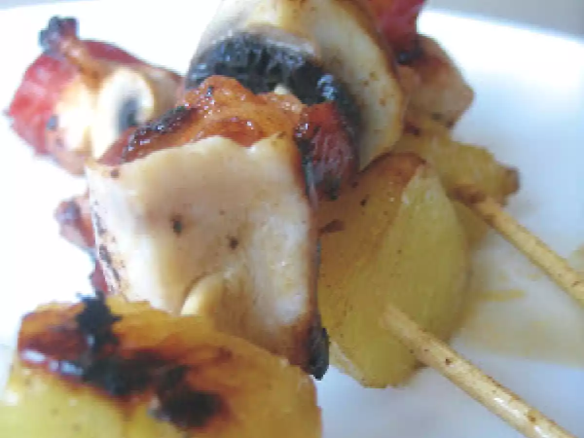 Brochetas de pollo - foto 4