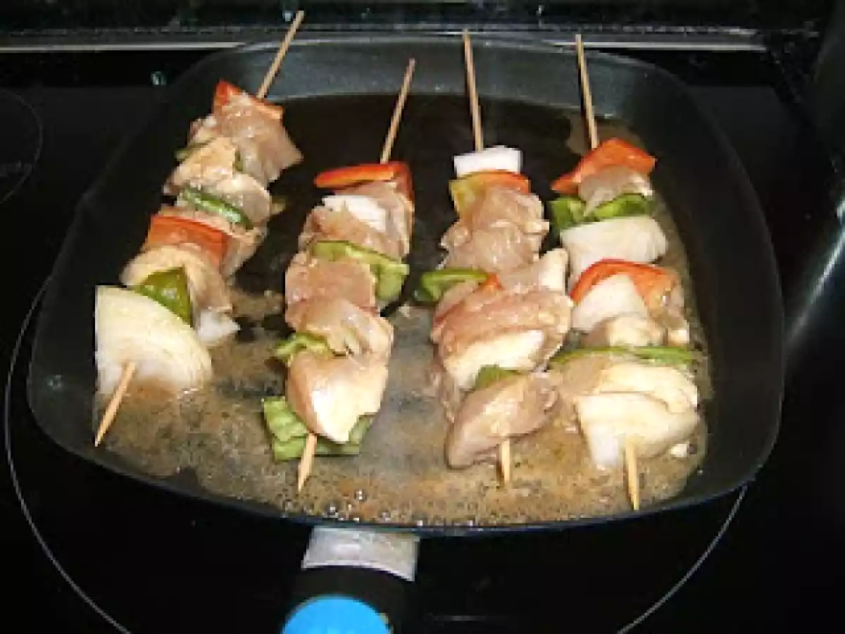 Brochetas de pollo marinado - foto 2
