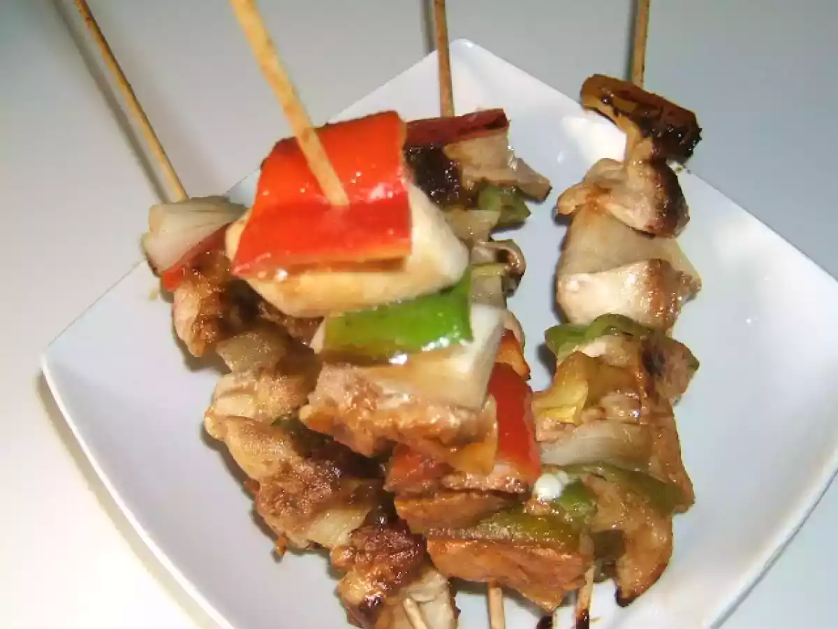 Brochetas de pollo marinado - foto 3