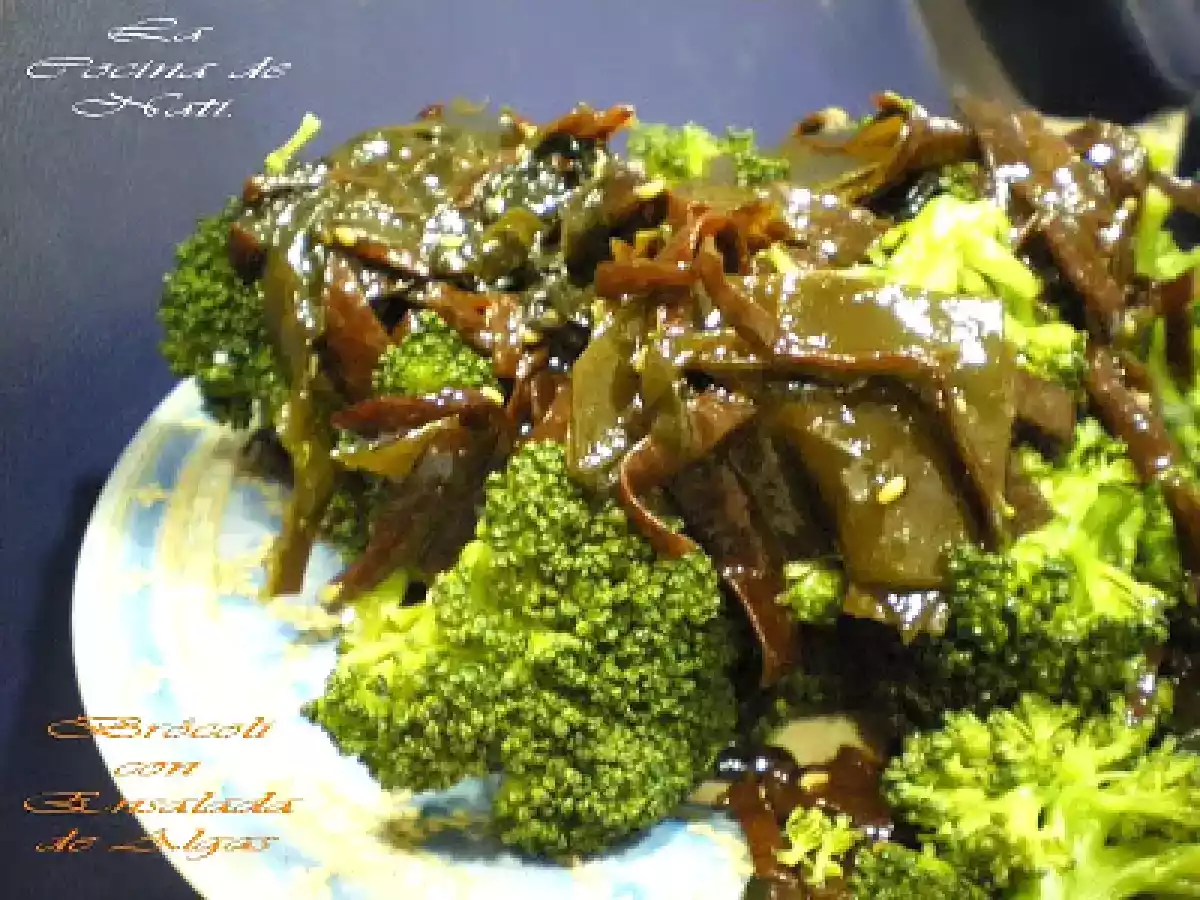 BRÓCOLI CON ALGAS
