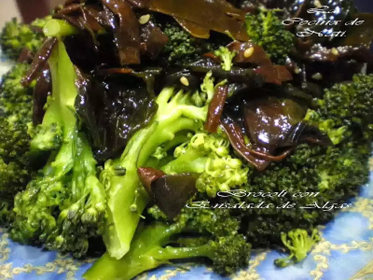 BRÓCOLI CON ALGAS - foto 2