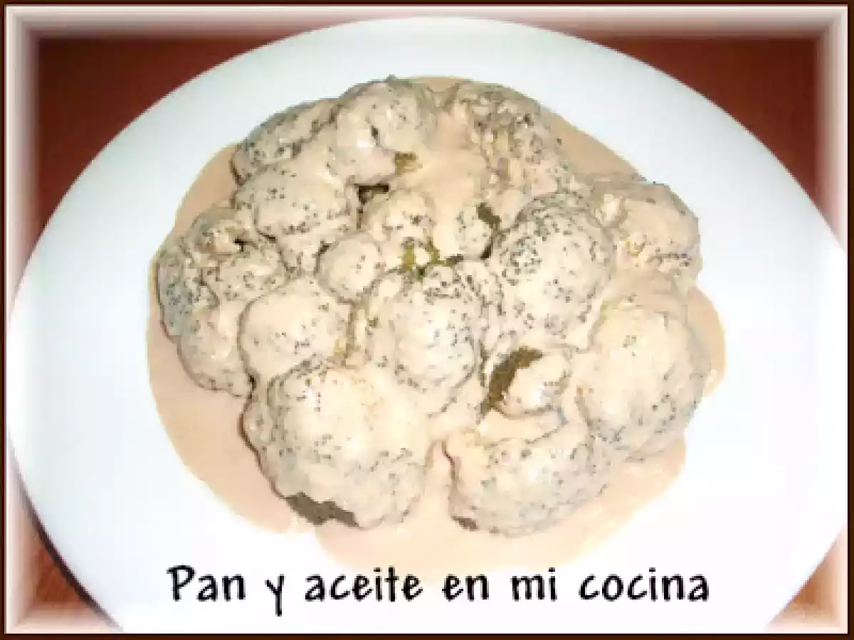 BRÓCOLI CON SALSA DE SALMÓN AHUMADO (THERMOMIX)