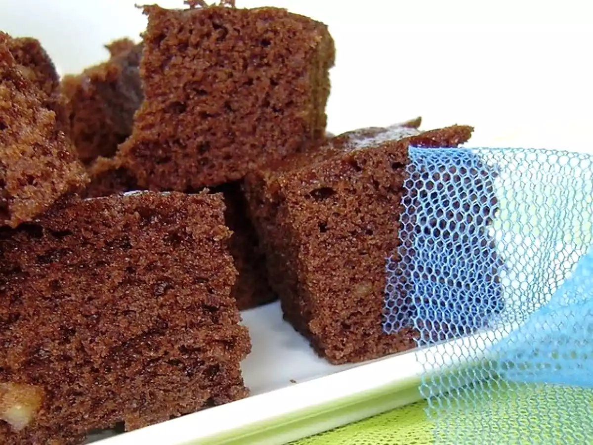 Brownie al microondas