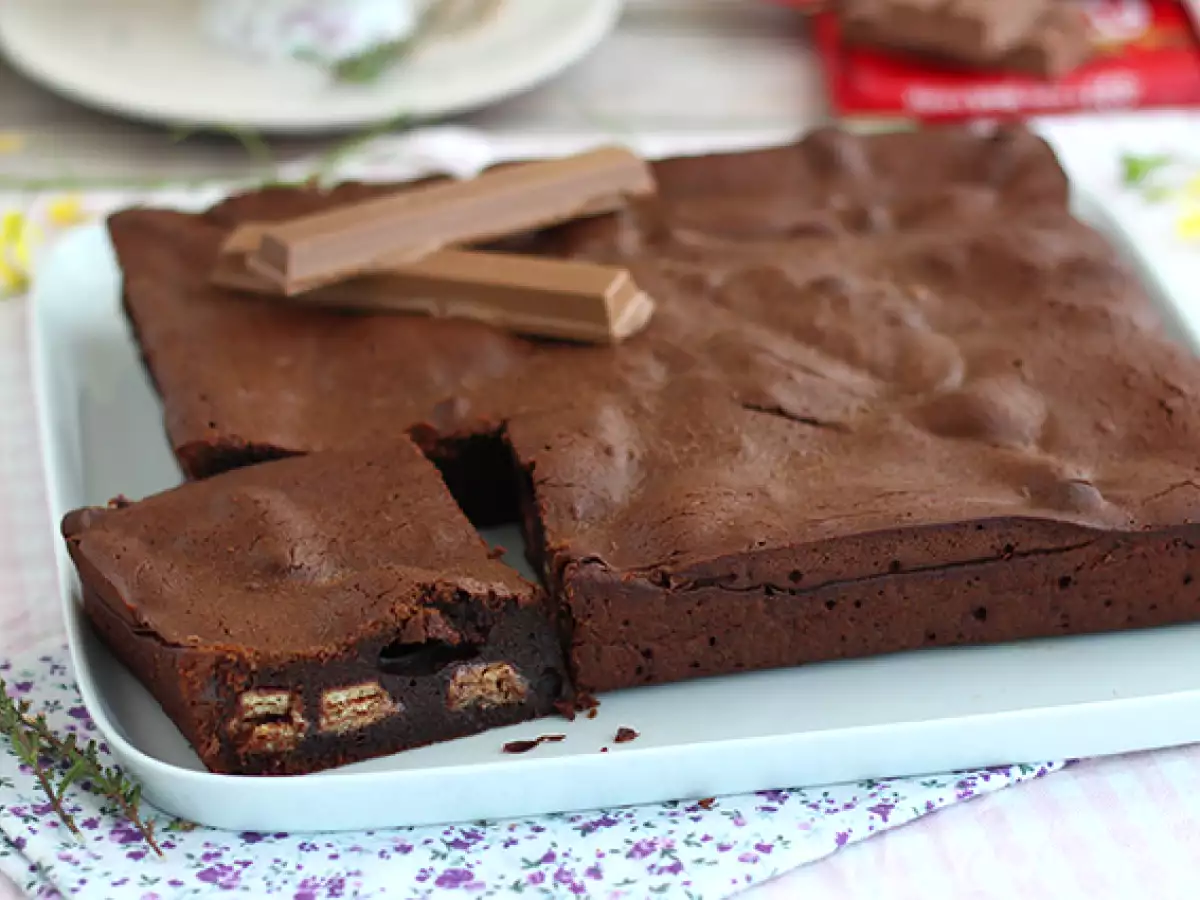 Brownie con Kit Kat ® - foto 2