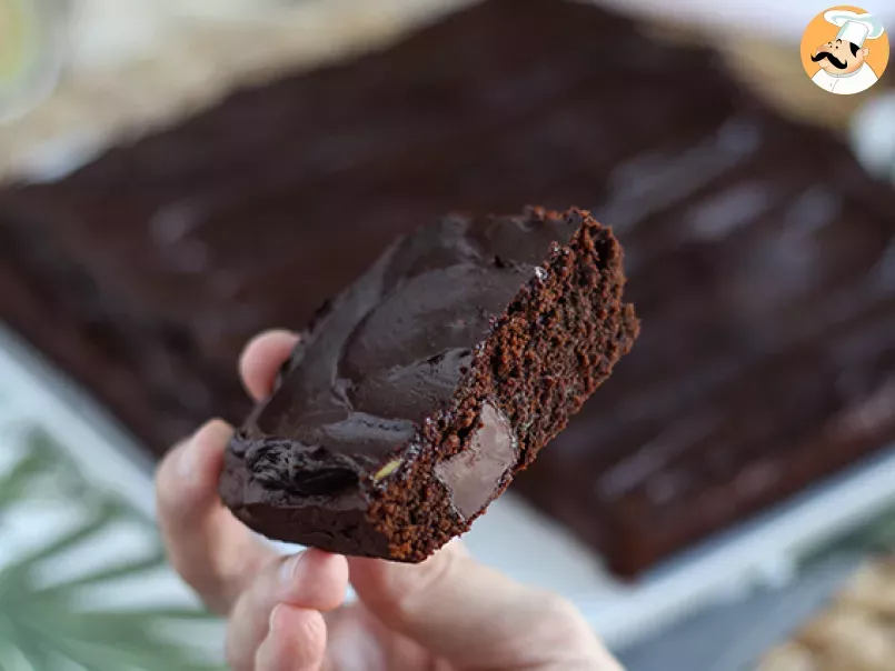 Brownie de aguacate y chocolate sin mantequilla - sin lactosa - foto 2