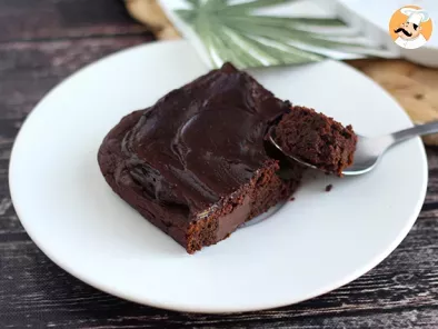 Brownie de aguacate y chocolate sin mantequilla - sin lactosa - foto 3